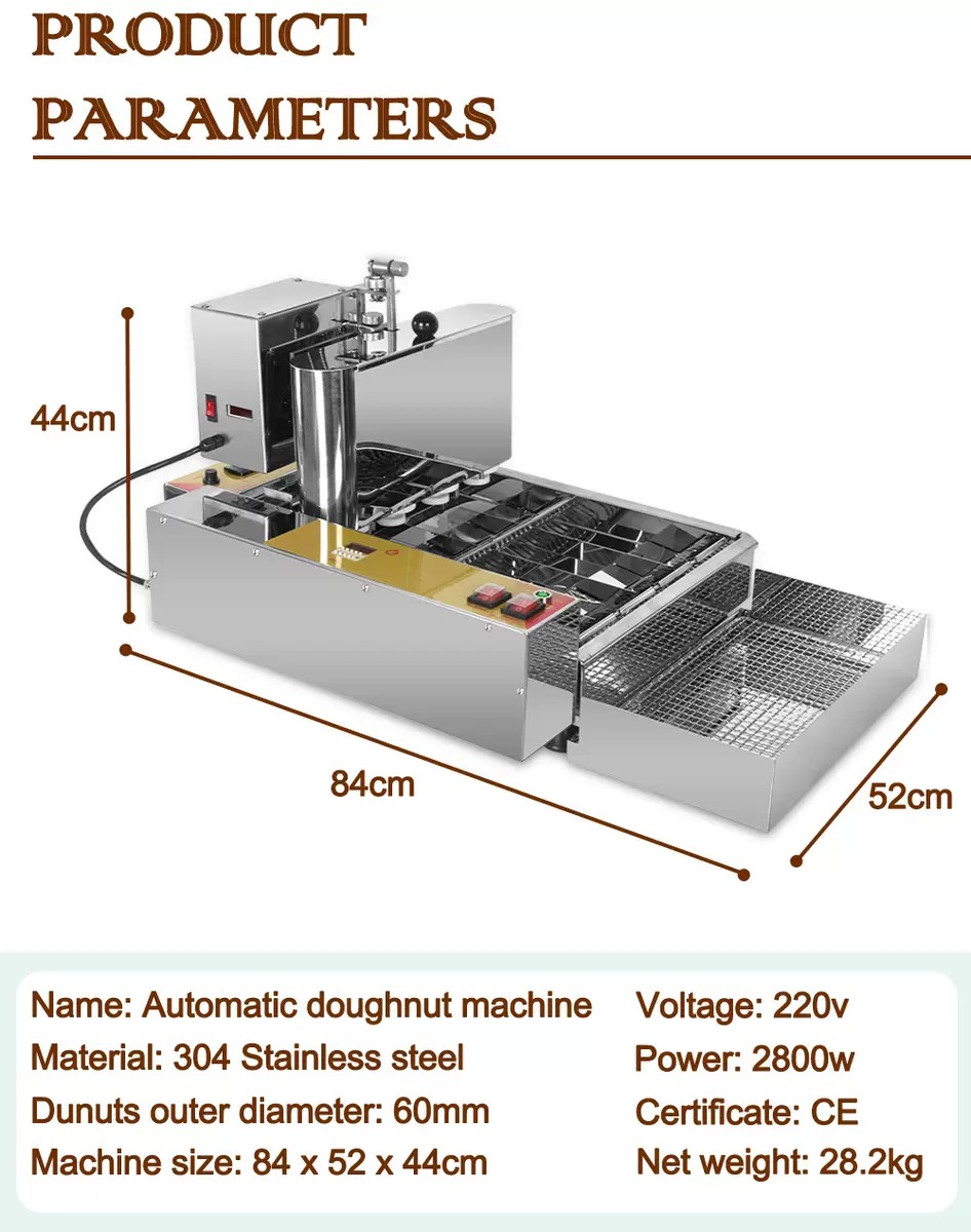 Elektryczna frytownica do mini – Donut Maker Mini recenzja i cena