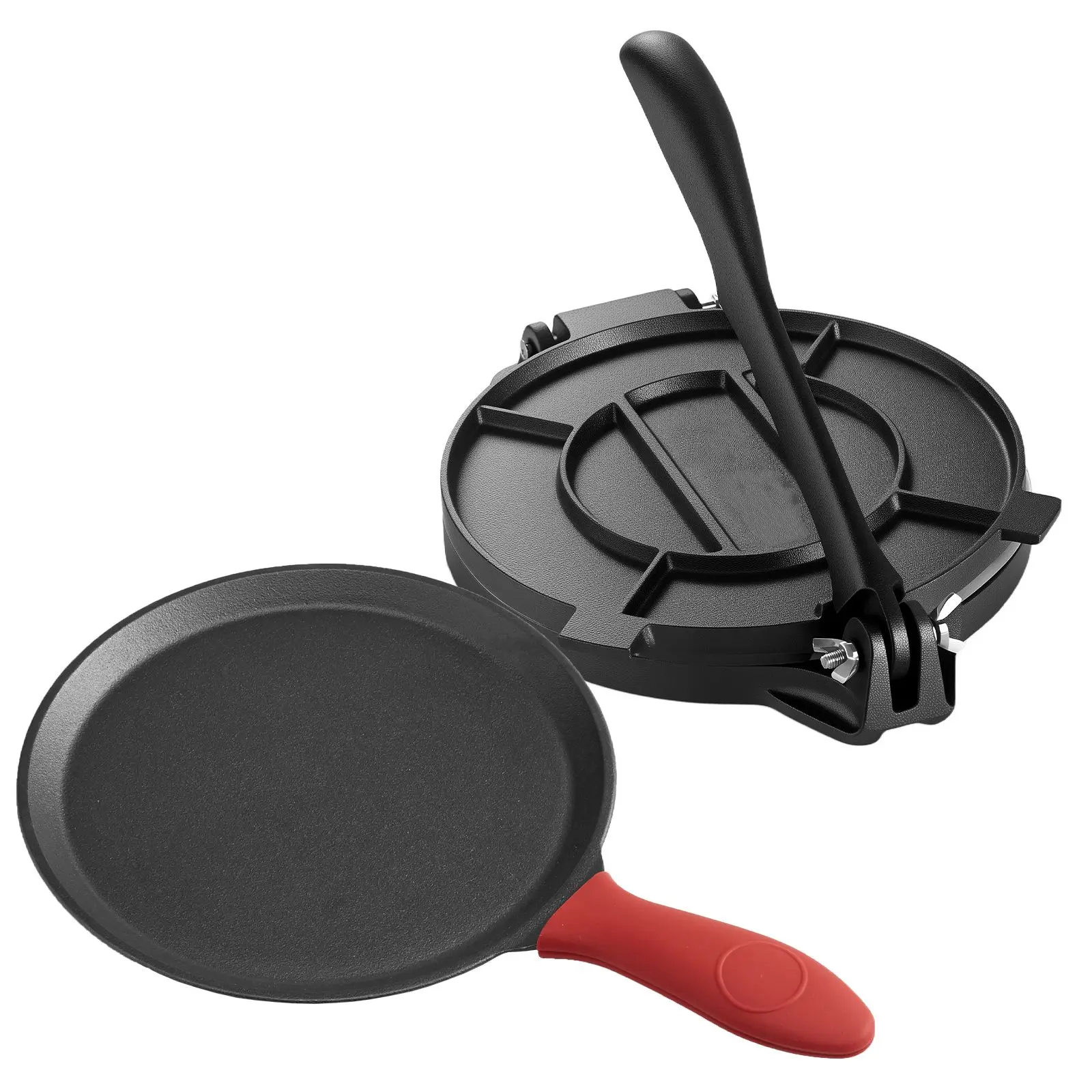 Prasa do tortilli, 25 cm, żeli – Tortilla Press Cast recenzja i cena