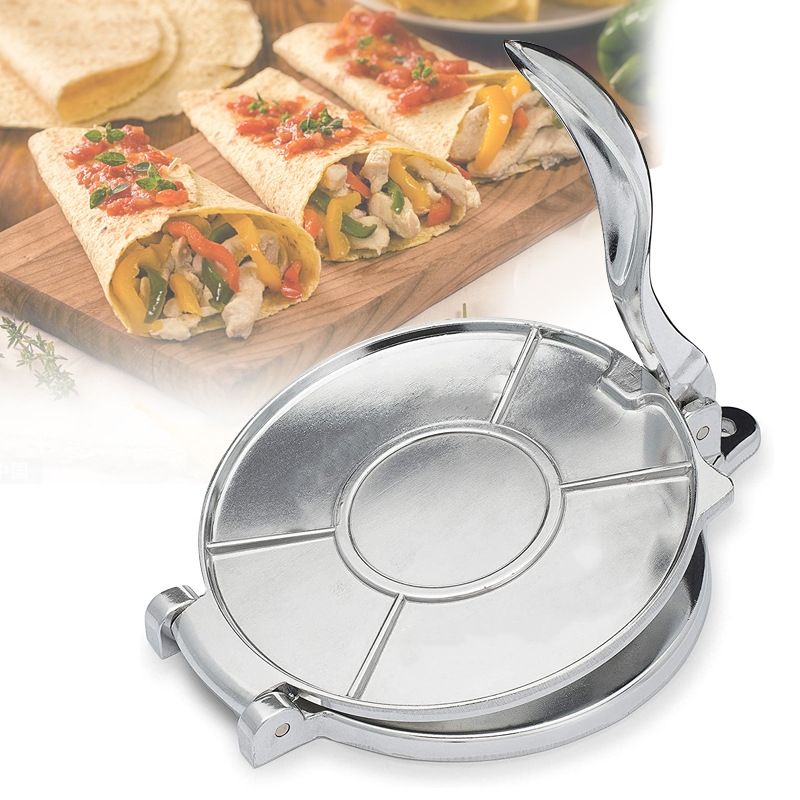 Naczynia żeliwne Żeliwna prasa – Tortilla Press Cast recenzja i cena