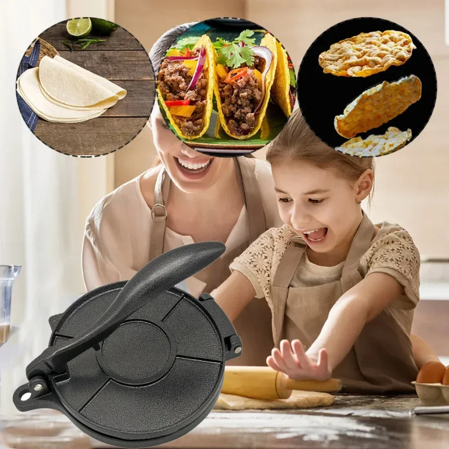Naczynia żeliwne Żeliwna prasa – Tortilla Press Cast recenzja i cena