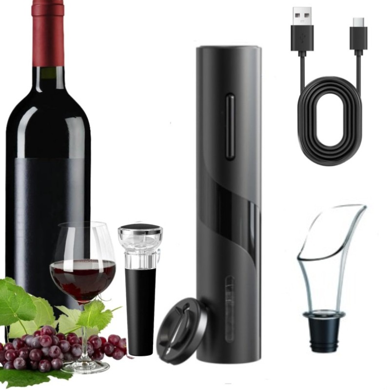 Akumulatorowy wielofunkcyjny e – Wine Opener Electric recenzja i cena