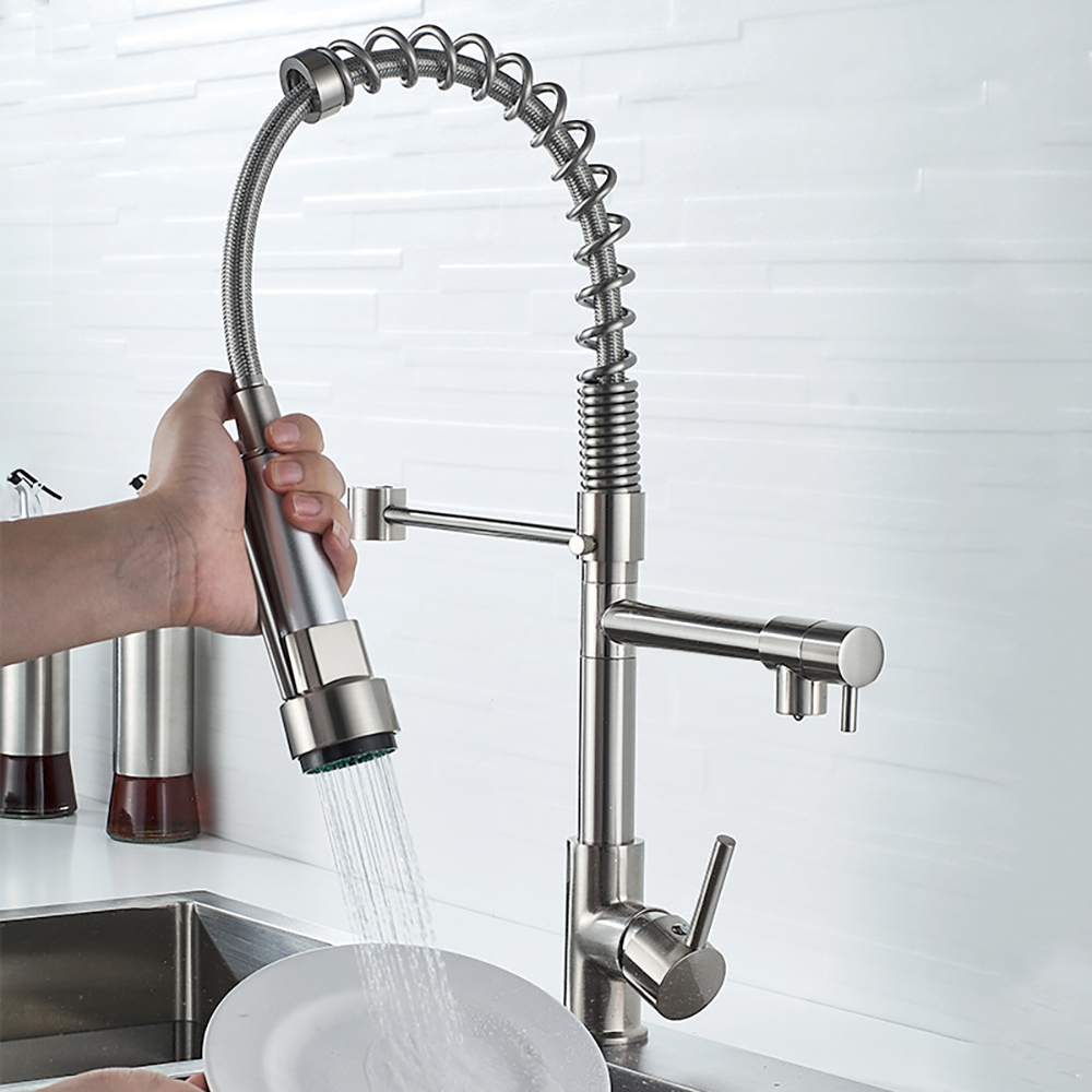 DQOK Black Brushed Spring Pull – Kitchen Appliances White recenzja i cena
