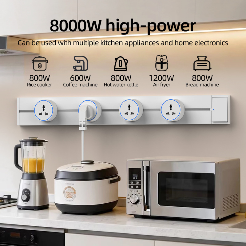 Biała Przenośna Listwa Zasilaj – Kitchen Appliances In White recenzja i cena