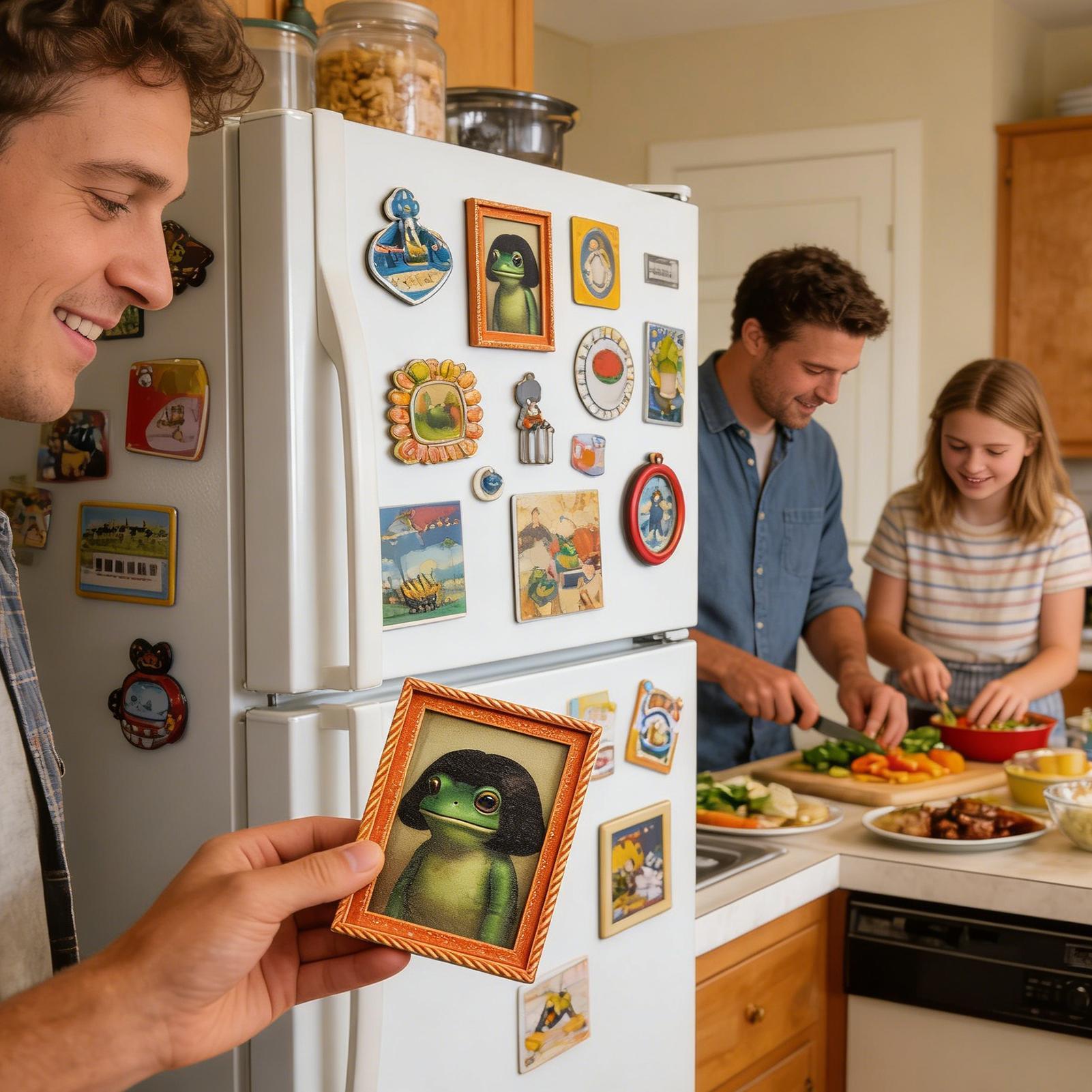 Magnesy Żabki Śliczne Zabawne  – Kitchen Appliances Photos recenzja i cena